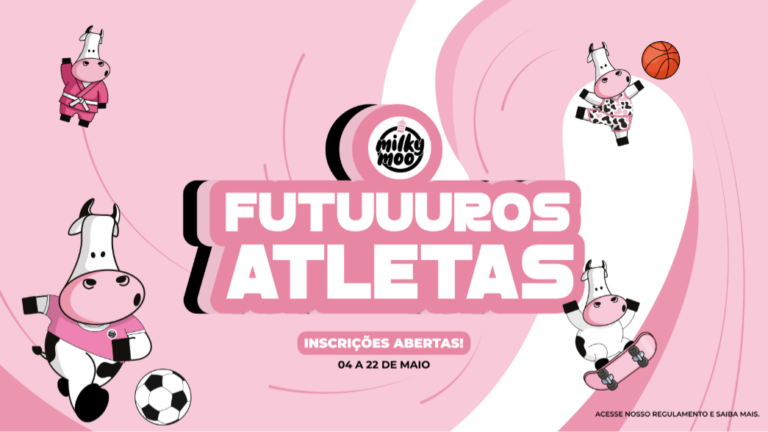 Milky Moo lança programa de investimento social para jovens atletas em Goiânia