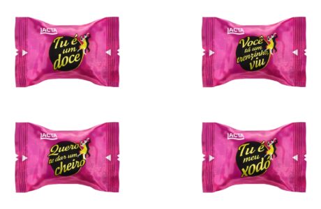Novas embalagens de Sonho de Valsa viram bilhetes de amor e estampam declarações com diferentes expressões regionais