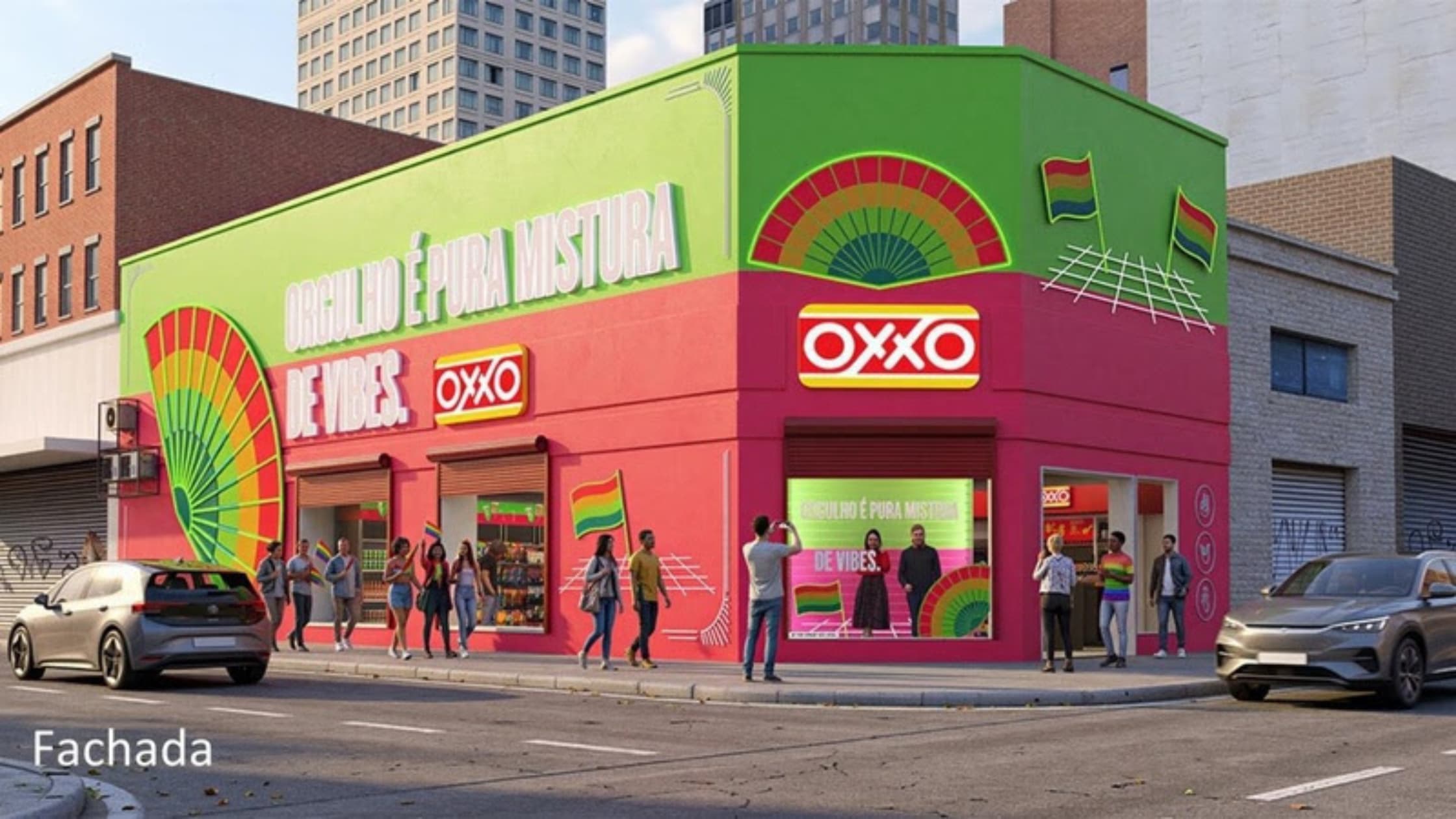 OXXO marca presença na Parada LGBT+ pelo terceiro ano consecutivo e reforça parcerias com marcas relevantes na agenda de Diversidade