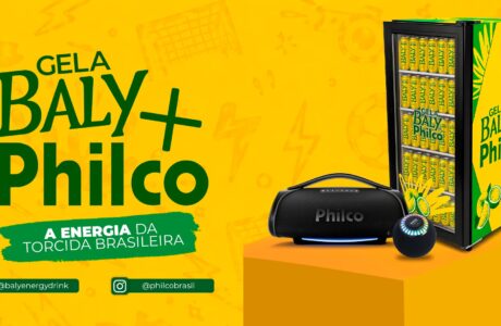 Philco fortalece estratégia de branding para a Copa em parceria com a Baly Energy Drink