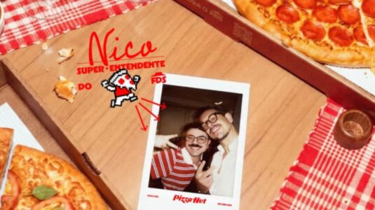 Pizza Hut escolhe Nico Noal como novo “Super-Entendente do FDS