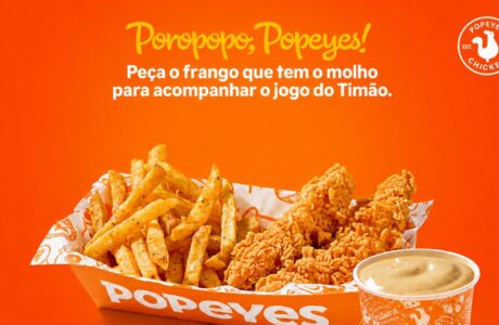 Popeyes® e Corinthians anunciam parceria inédita para transformar a experiência da Fiel Torcida
