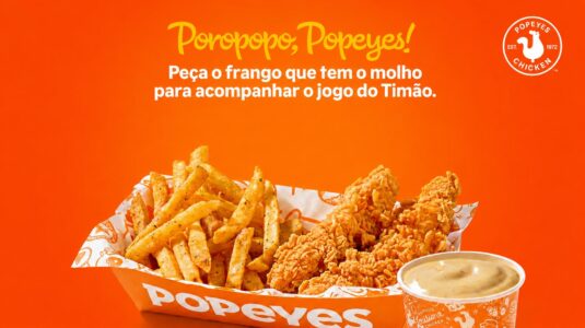 Popeyes® e Corinthians anunciam parceria inédita para transformar a experiência da Fiel Torcida