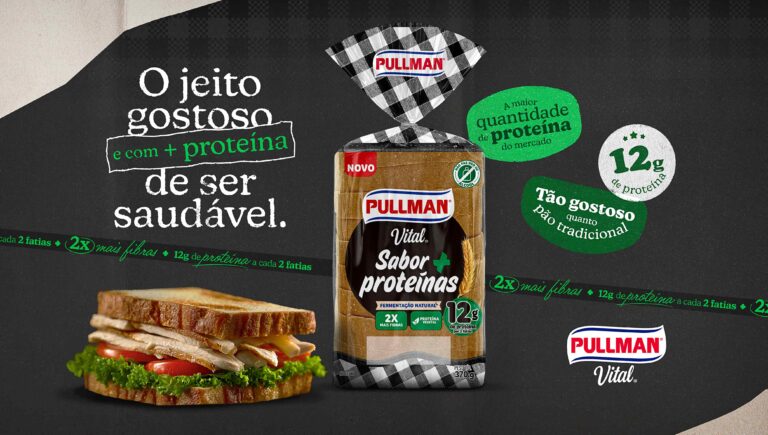 Pullman e Plusvita lançam pão com proteína e avançam na estratégia de saudabilidade no Brasil