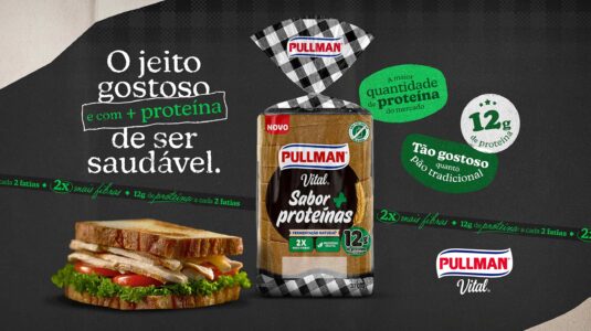 Pullman e Plusvita lançam pão com proteína e avançam na estratégia de saudabilidade no Brasil