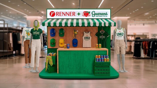 Renner e Guaraná Antarctica celebram lançamento de collab com personalização exclusiva de peças