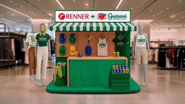 Renner e Guaraná Antarctica celebram lançamento de collab com personalização exclusiva de peças