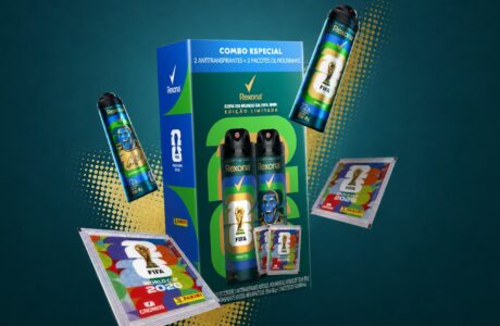 Rexona lança combo especial com latas da edição limitada da Copa do Mundo da FIFA 2026