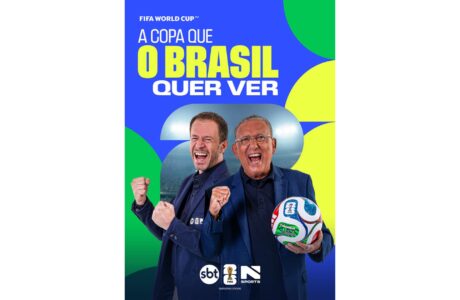 SBT aposta em Galvão, Leifert e Amarelinho em campanha da Copa do Mundo FIFA 2026