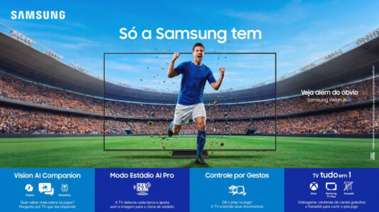 Samsung lança campanha Só a Samsung Tem