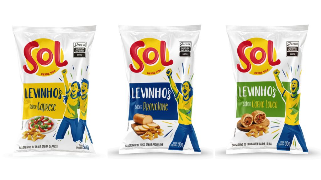 Sol lança edição especial “Levinhos Copa”