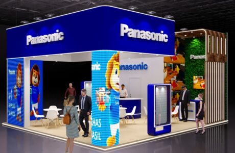 Stand Panasonic Pilhas na Apas