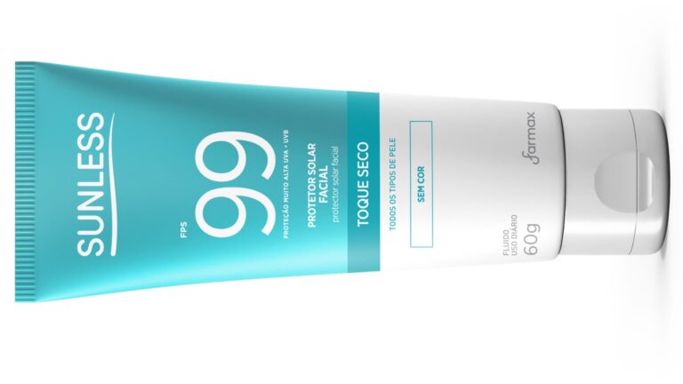 Sunless lança Protetor Solar Facial FPS 99