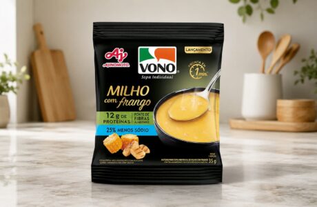 VONO® amplia linha proteica com sabor Milho com Frango