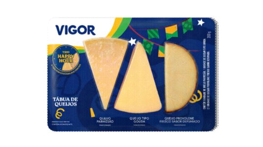 Vigor lança Trio de Queijos para o Happy Hour em edição limitada