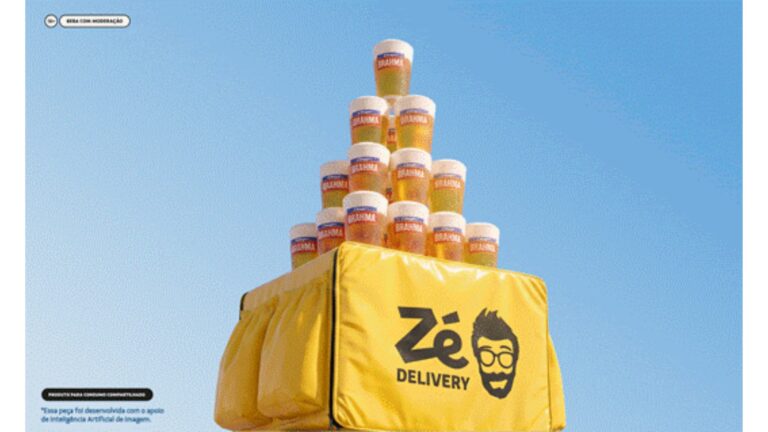 Zé Delivery leva a experiência do Chopp Brahma do bar para a casa