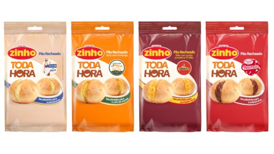 Zinho lança linha inédita de pães recheados em co-branding com grandes marcas