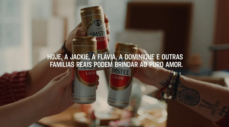Amstel aposta em narrativa emocional em campanha que marca os 8 anos de apoio ao Orgulho LGBT+ do Brasil