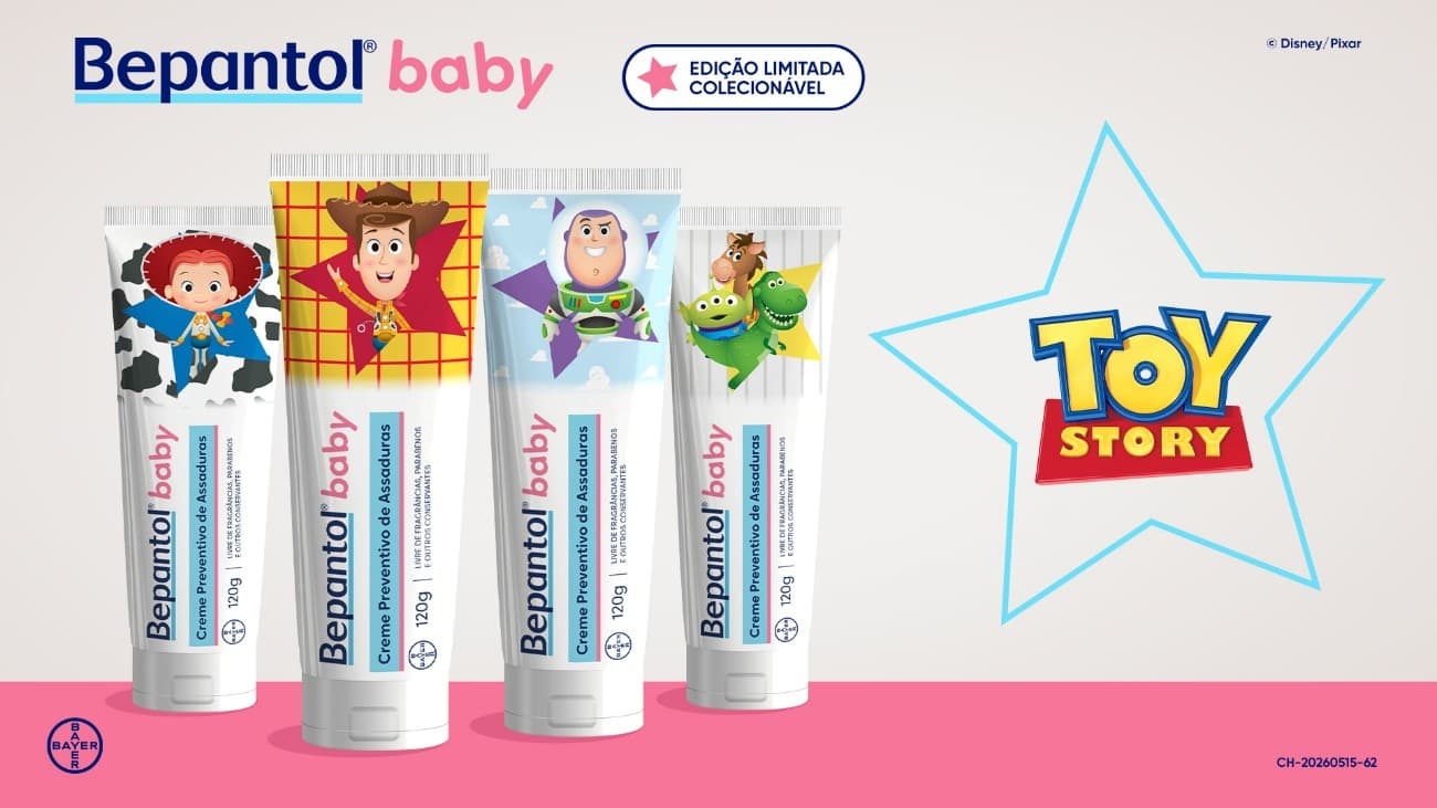 Bepantol® Baby lança linha inspirada em Toy Story