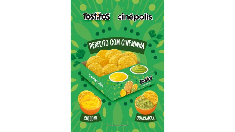 Cinépolis amplia cardápio e lança snack de tortilhas com TOSTITOS® acompanhado dos molhos guacamole e cheddar