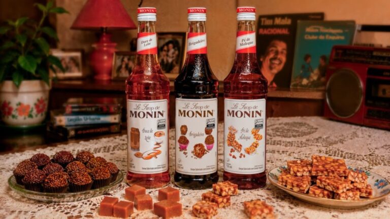 MONIN lança coleção Doces Brasileiros com sabores Pé de Moleque, Brigadeiro e Doce de Leite