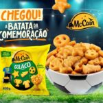 McCain lança Golaço, batata temática que traz o sabor da torcida para dentro de casa