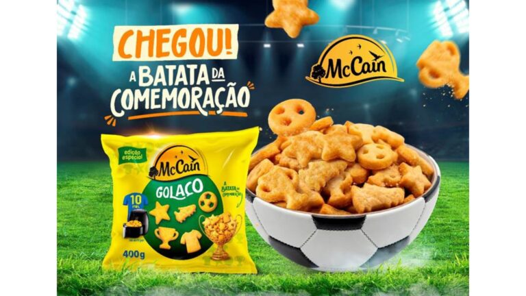 McCain lança Golaço, batata temática que traz o sabor da torcida para dentro de casa
