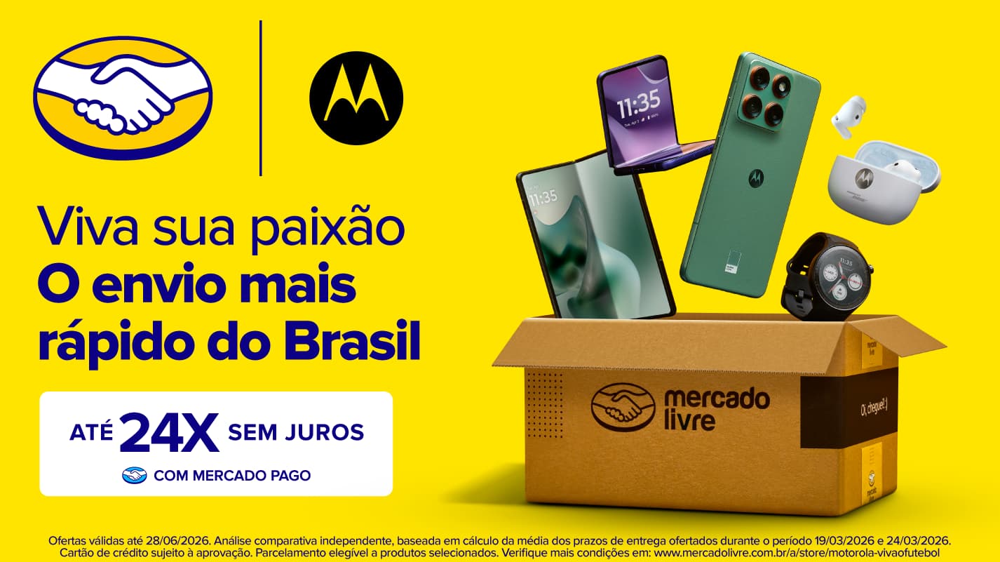 Mercado Ads e Motorola lançam campanha co-branded para celebrar a paixão pelo esporte e pela tecnologia