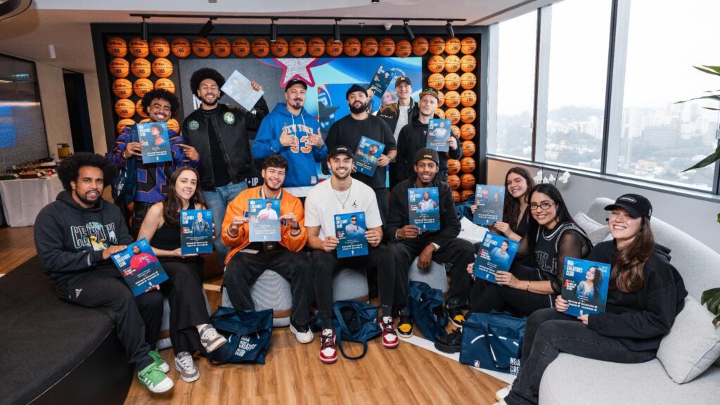 NBA lança o Creators Club como parte da 10a edição da NBA House Brasil