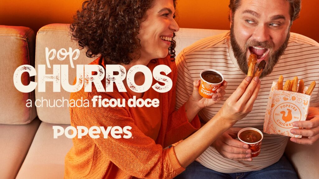 Popeyes® expande território de molhos com o lançamento de Pop Churros