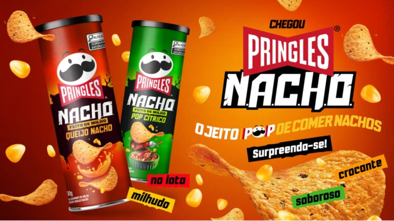 Pringles® estreia em um novo território e leva seu jeito icônico de consumir snacks para o universo dos nachos