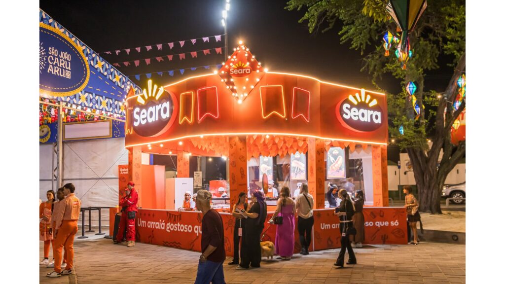 Seara leva ativações gastronômicas aos maiores palcos de São João do Nordeste