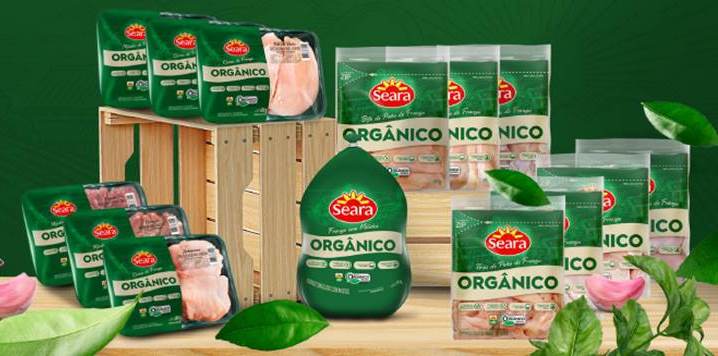 frangos orgânicos Seara