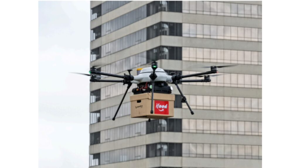 iFood começa entregas com drones em SP